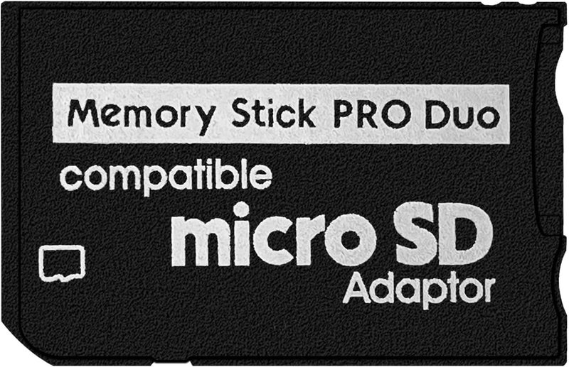 DUEQID محول ذاكرة فلاش لجهاز PSP، بطاقة Micro SD إلى بطاقة ذاكرة PRO Duo MagicGate متوافقة مع الكاميرا، Handycam، الهاتف المحمول و PSP 1000/2000/3000 - Image 1